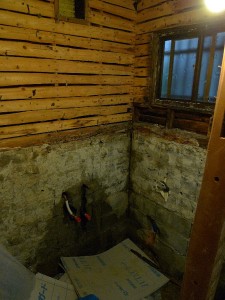 泉佐野市　浴室リフォーム　浴室　解体