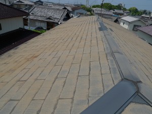 田尻町　屋根カラーベスト塗り替え工事