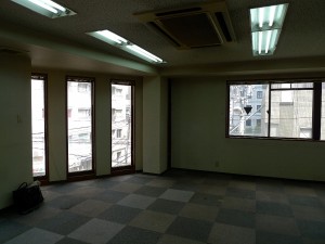 大阪市西区　 オフィス改装工事　現況