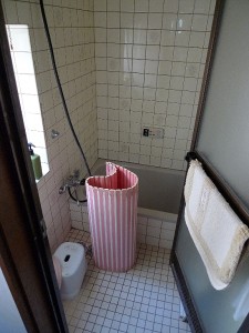 泉佐野市　浴室リフォーム　既存住宅流通活性化等事業適用　現況浴室