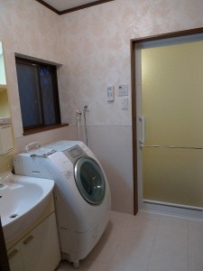 泉佐野市　浴室リフォーム 　洗面室