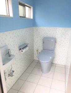 トイレの改装工事