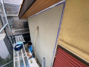 阪南市　外壁塗装　雨漏り修繕