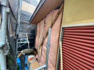 阪南市　外壁塗装　雨漏り修繕