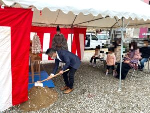 泉佐野市　I様邸　地鎮祭2