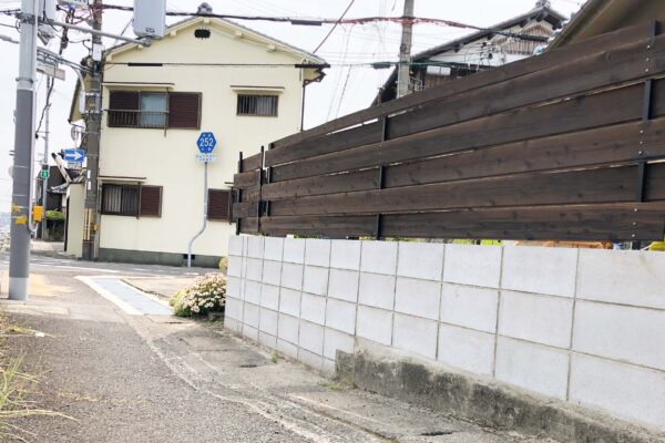 泉南市 M様邸　ブロック塀改修工事