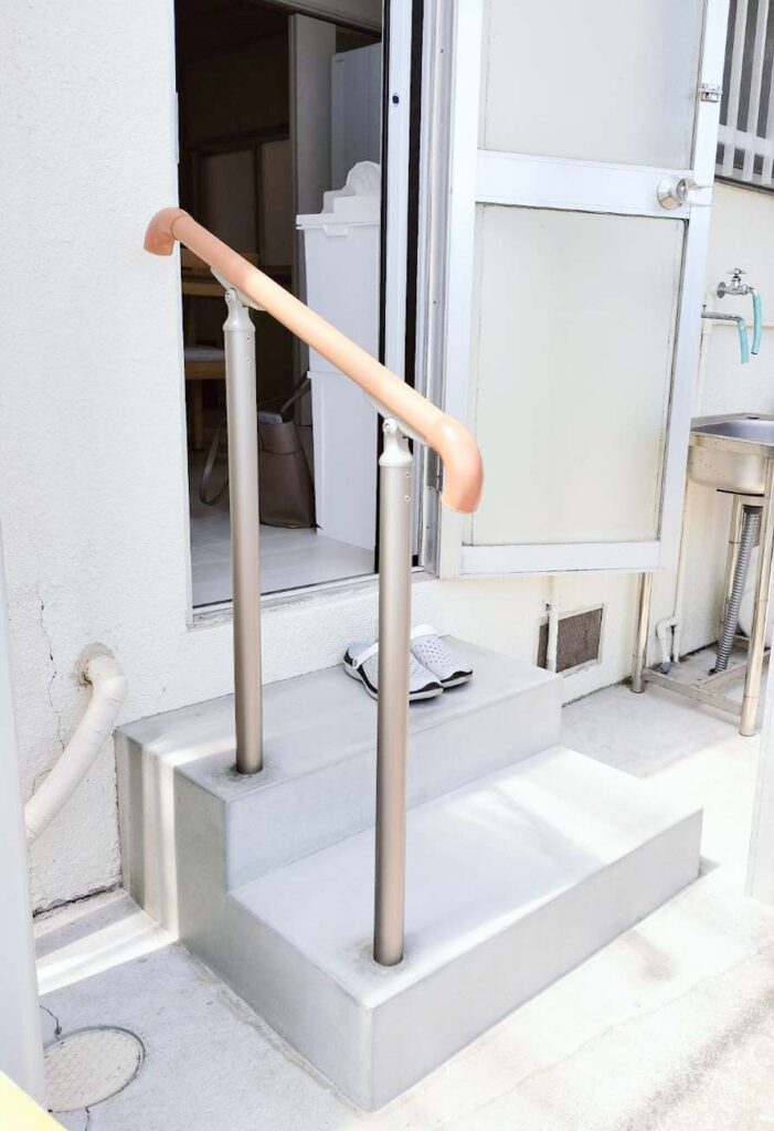 阪南市　M様邸　手摺り・階段リフォーム工事
