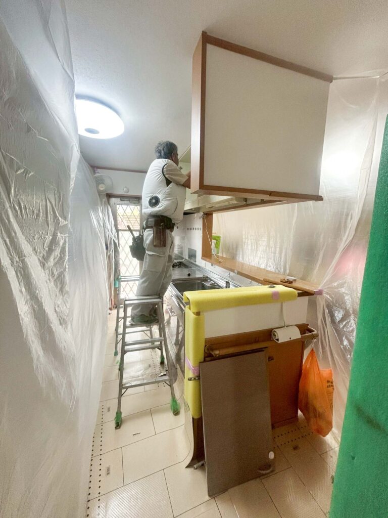 熊取町　N様邸　キッチン・浴室改装①