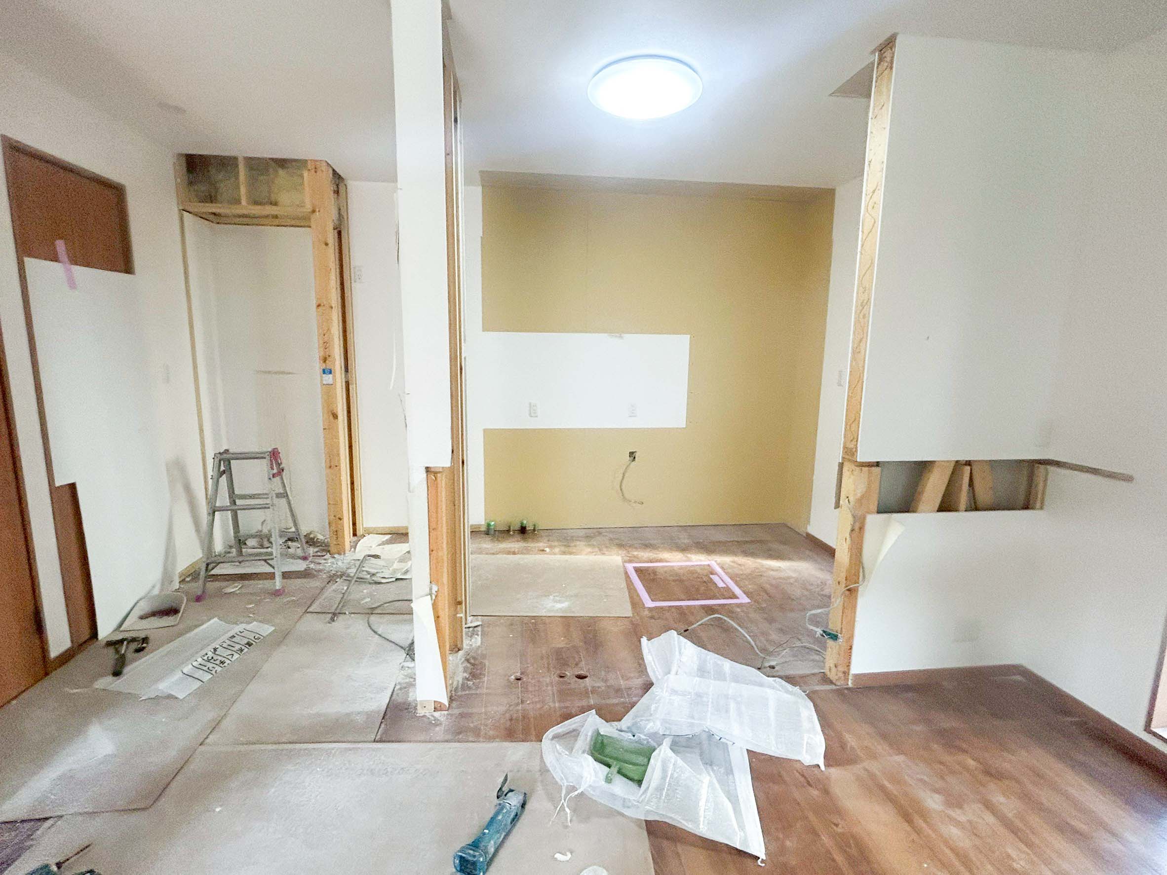 泉南市　Ｙ様邸 キッチン 他リフォーム①