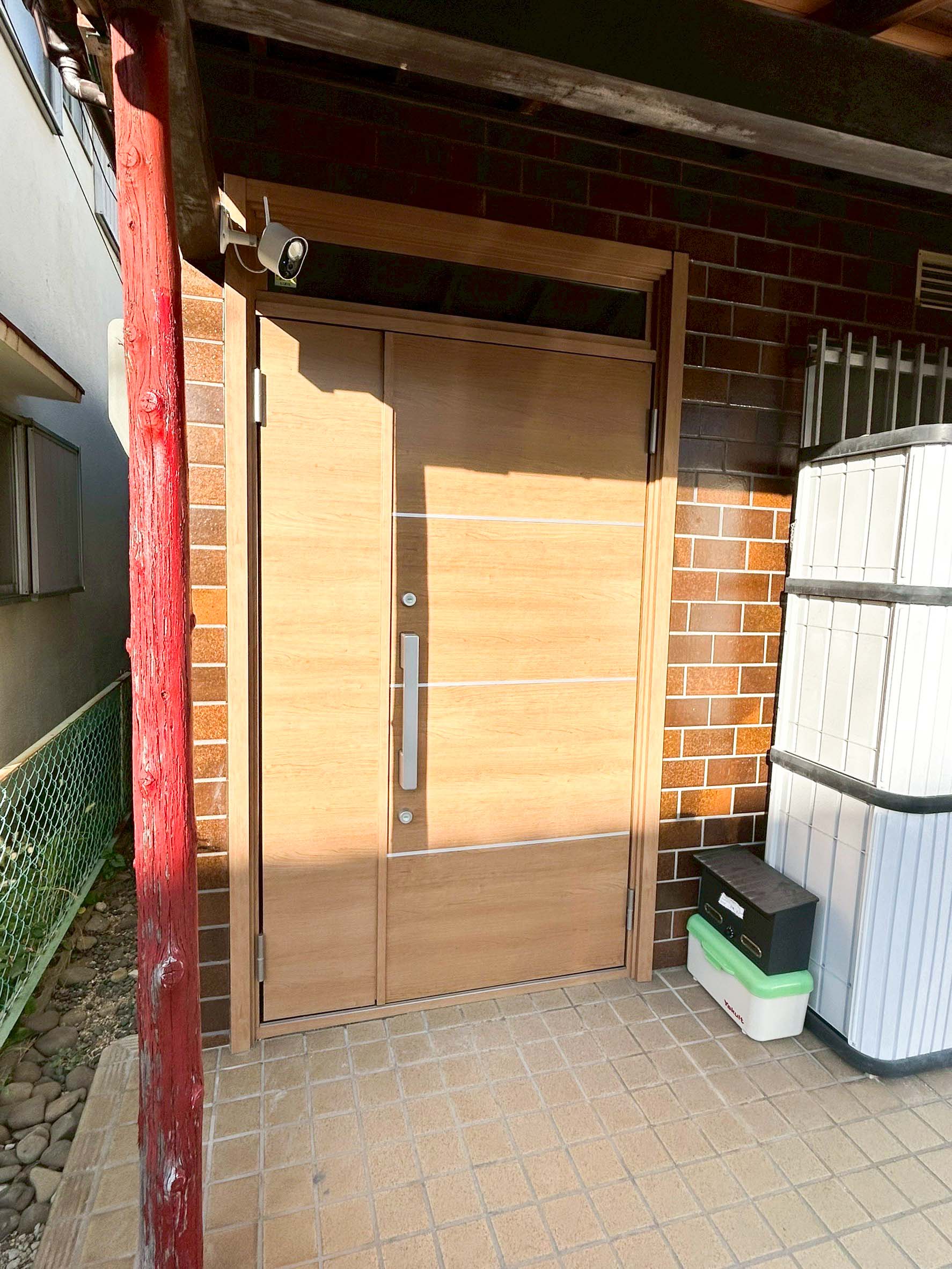 防犯&断熱をしっかり強化!玄関ドアのリフォーム(After)