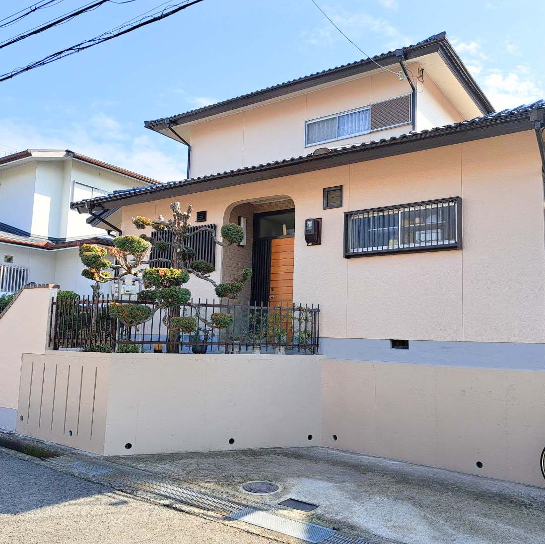 熊取町　Y様邸　屋根・外壁リフォーム②